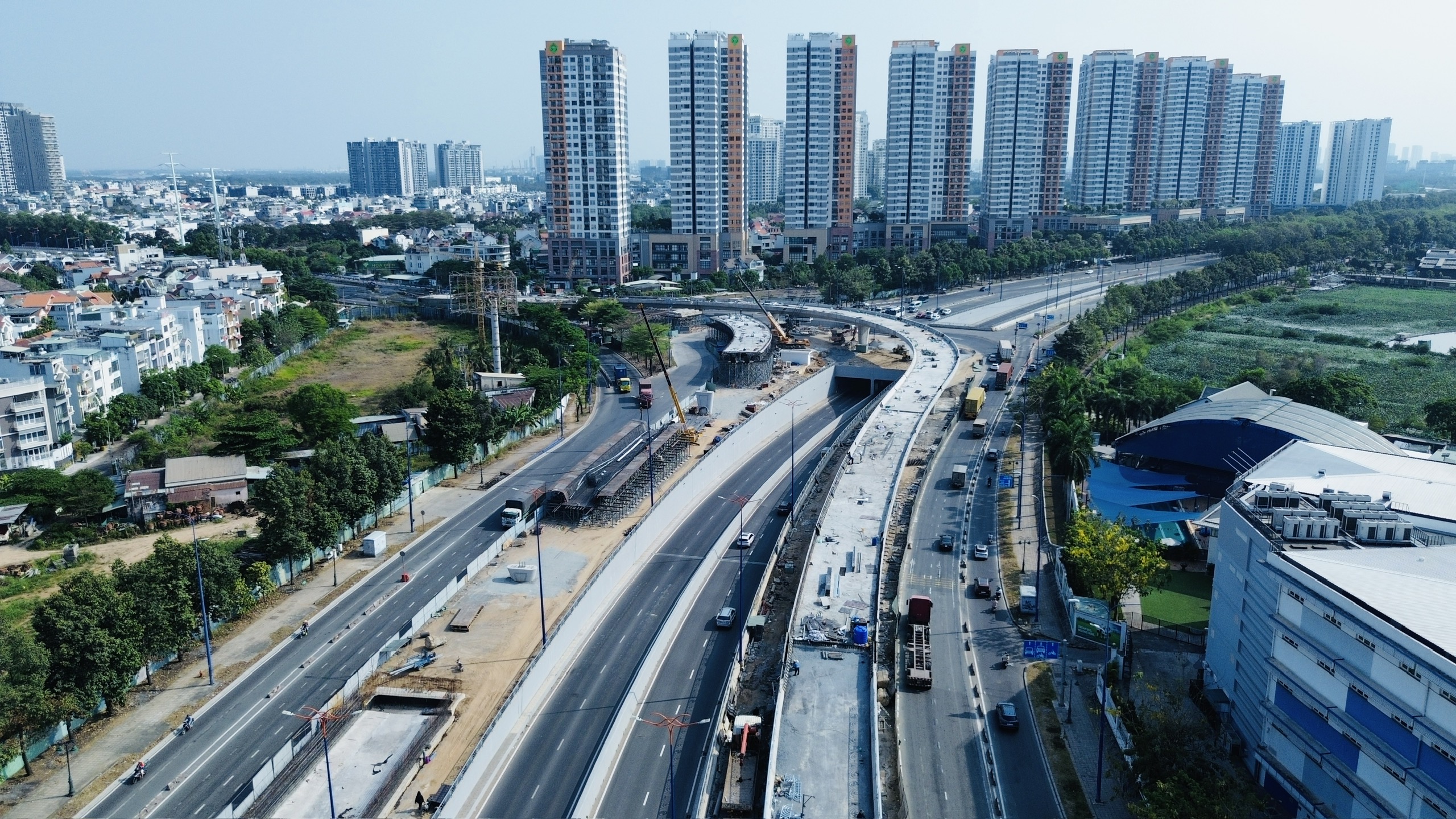 Hạng mục lớn thứ 4 nút giao An Phú về đích dịp 30-4 - Ảnh 1.