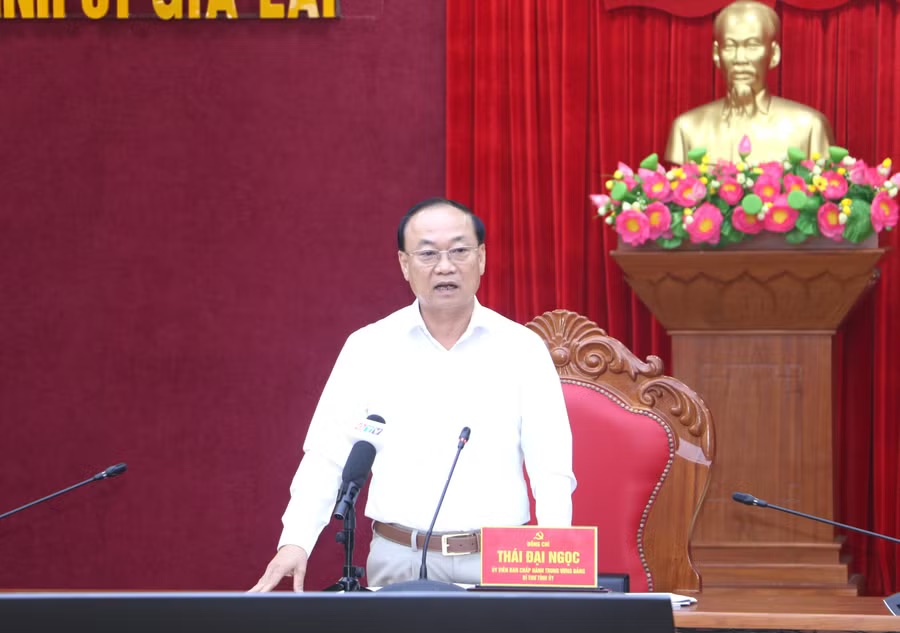 Bí thư Tỉnh uỷ Gia Lai chỉ đạo 