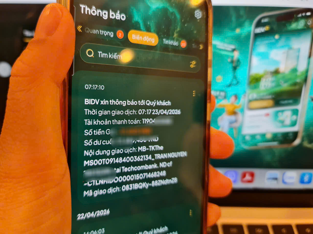 Ngân hàng BIDV điều chỉnh hạn mức chuyển khoản nhanh 499 triệu đồng - Ảnh 1.