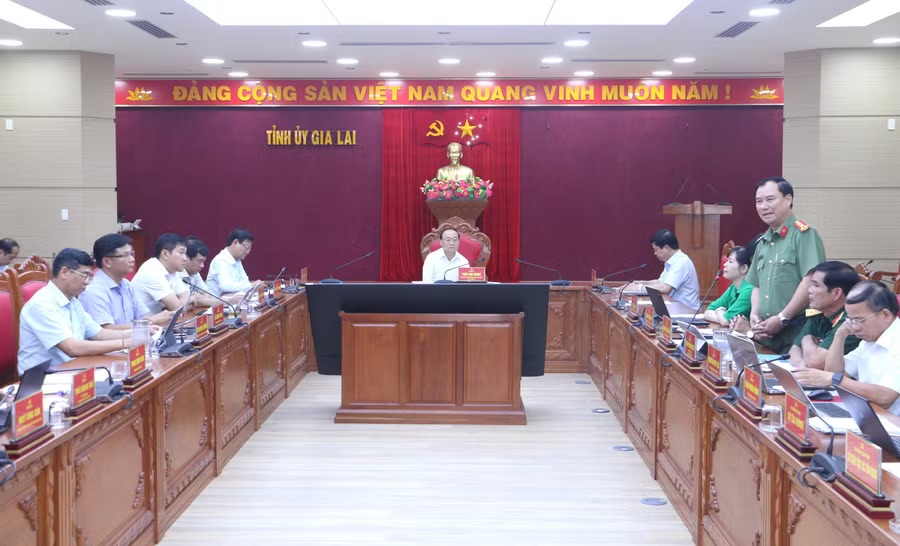 Bí thư Tỉnh uỷ Gia Lai chỉ đạo 