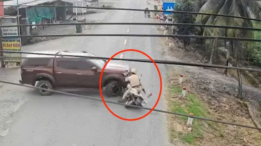 Phạt tù 1 năm 3 tháng đối tượng tông xe CSGT Tại Tây Ninh - Ảnh 1.