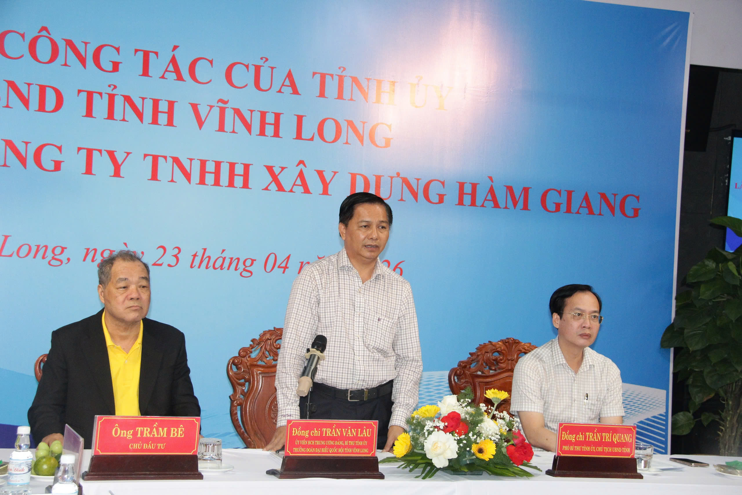 Vĩnh Long tháo gỡ khó khăn cho các dự án gần 6.000 tỉ đồng của ông Trầm Bê - Ảnh 1.