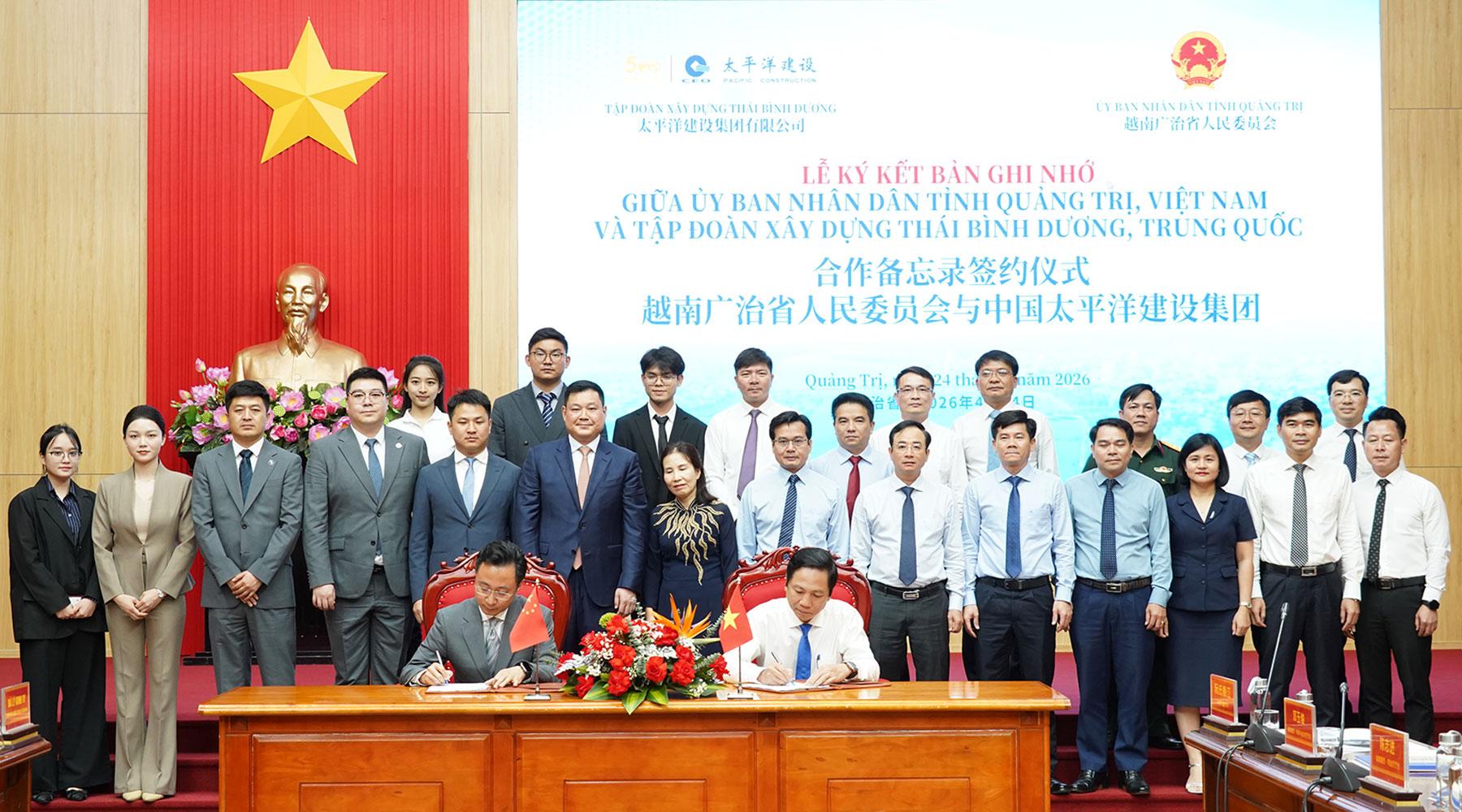 Quảng Trị bắt tay với Tập đoàn Thái Bình Dương của Trung Quốc - Ảnh 2.