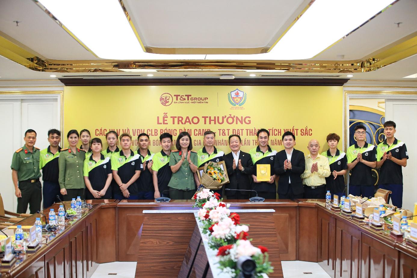 Thể thao CAND đ&oacute;n lực đẩy mới từ hợp t&aacute;c với T&T Group - Ảnh 4.