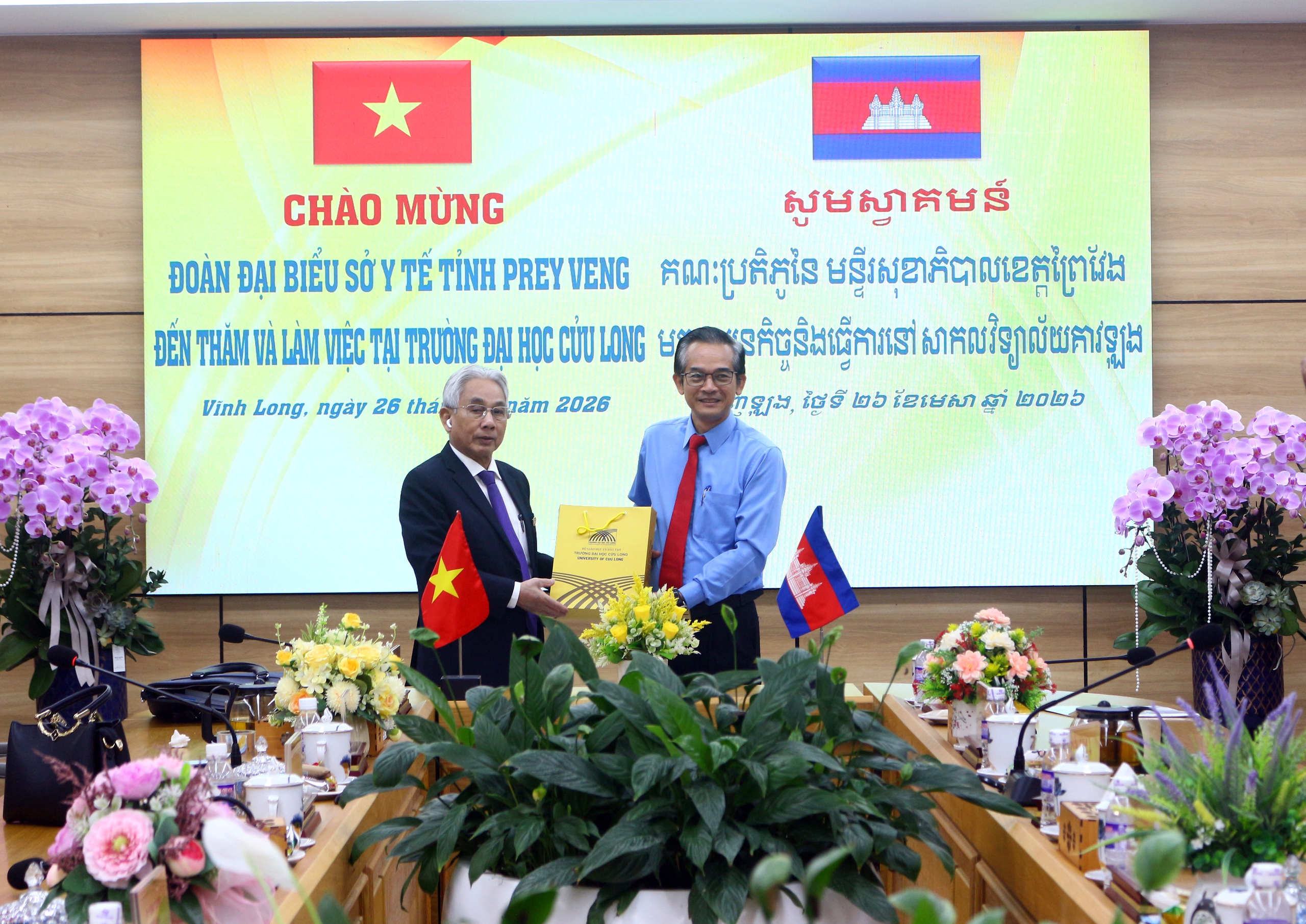 Trường Đại học Cửu Long khai giảng lớp đ&agrave;o tạo Tiếng Việt cho người nước ngo&agrave;i - Ảnh 6.