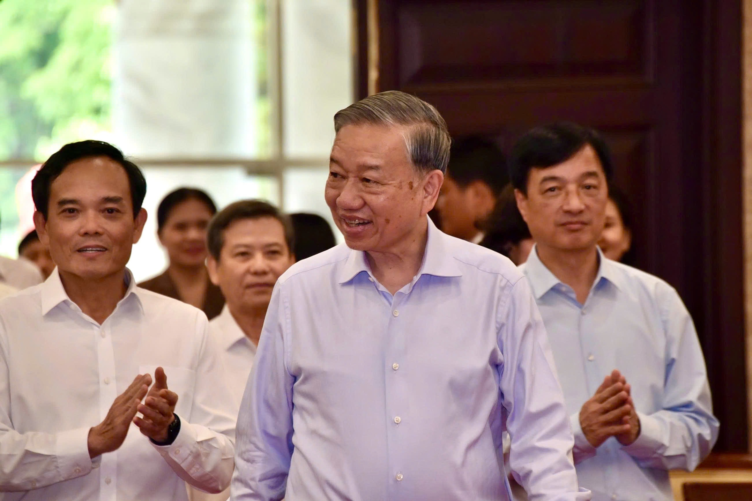 L&agrave;m việc với Tổng B&iacute; thư, Chủ tịch nước T&ocirc; L&acirc;m, TPHCM kiến nghị 2 nội dung quan trọng - Ảnh 1.