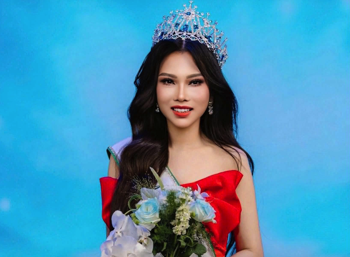 Nhan sắc cô gái mồ côi Nguyễn Khuê Thu đăng quang Mrs Earth Vietnam 2026 - Ảnh 1.
