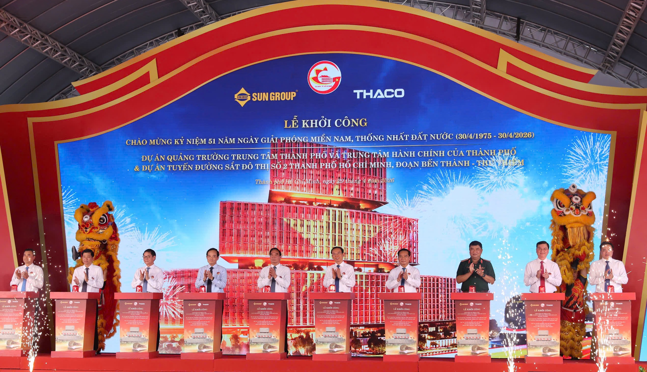 TPHCM khởi c&ocirc;ng dự &aacute;n Quảng trường Trung t&acirc;m v&agrave; Trung t&acirc;m H&agrave;nh ch&iacute;nh gần 30.000 tỉ đồng - Ảnh 13.