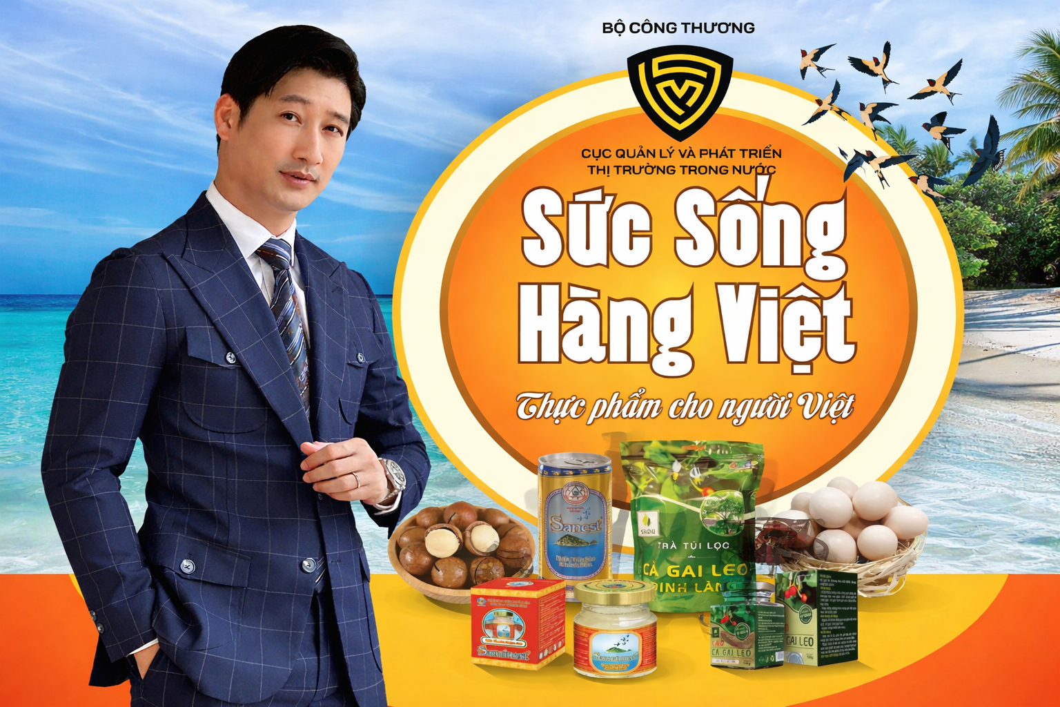 Livestream hàng Việt giới thiệu Trứng gà , mắc ca , yến sào hấp dẫn tối 3 - 4 - Ảnh 3.