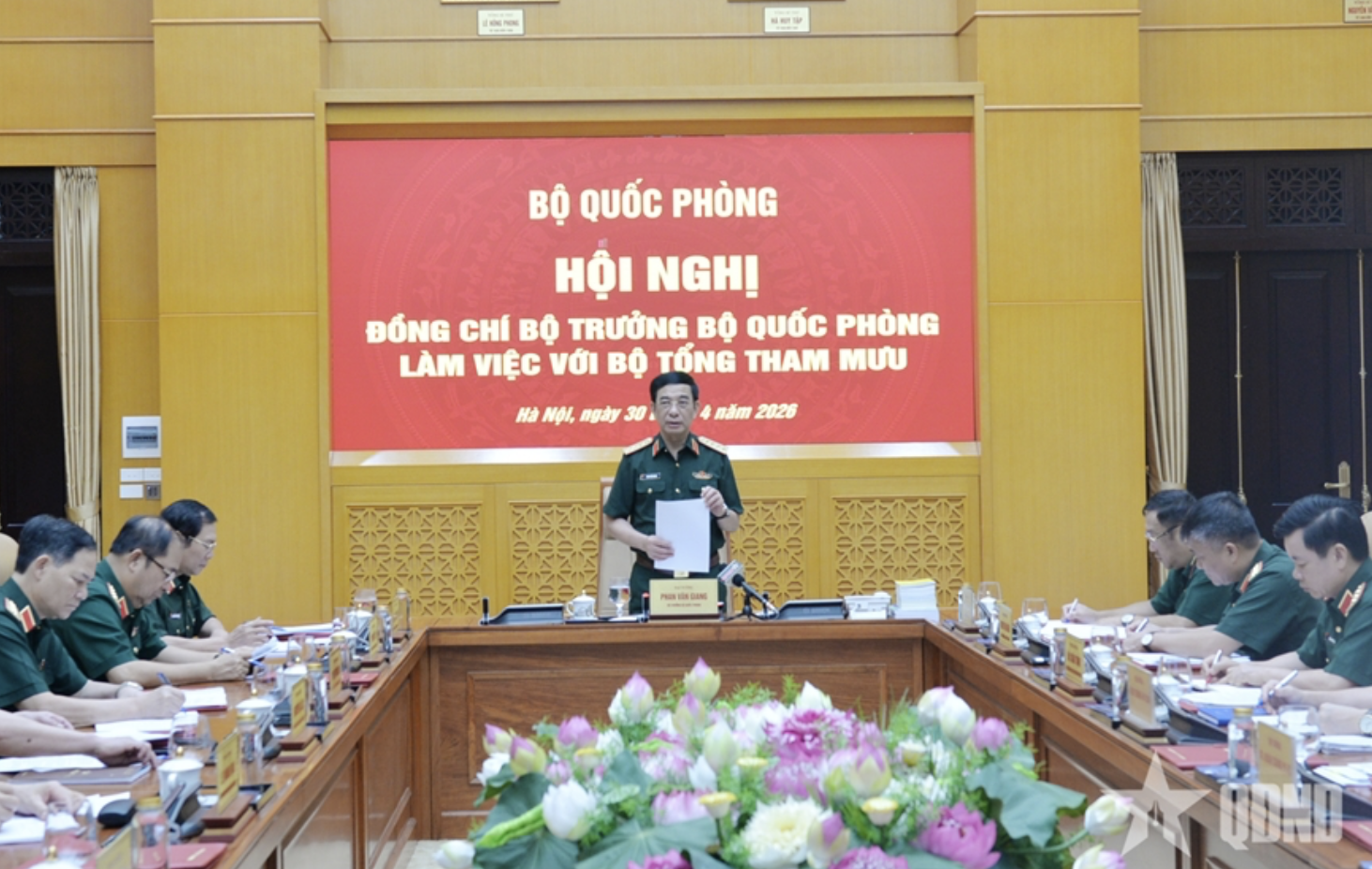 Đại tướng Phan Văn Giang biểu dương kế hoạch tác chiến Vòm phòng không bền vững 2026 - Ảnh 1.