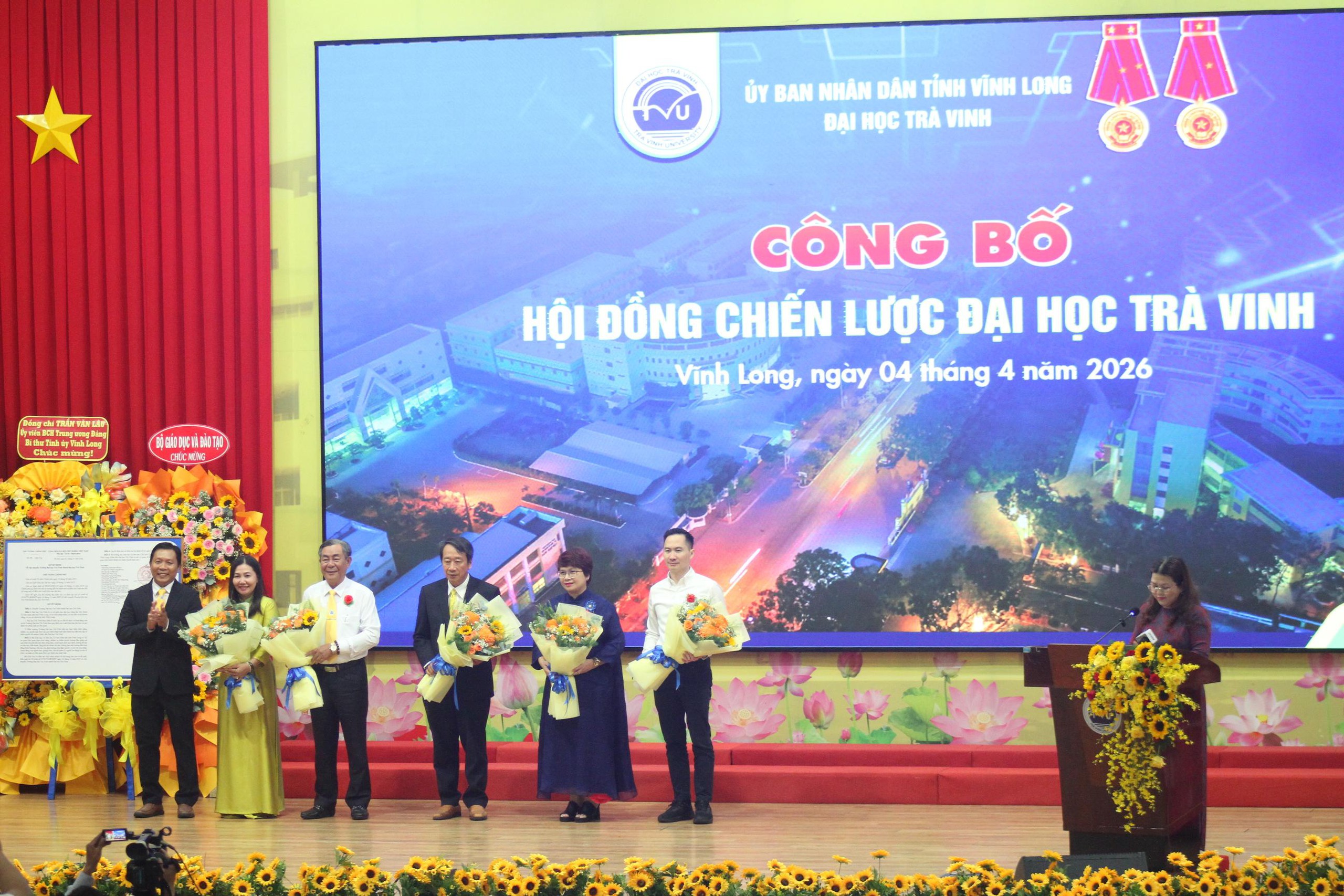 GS-TS Nguyễn Thiện Nhân làm cố vấn cấp cao Hội đồng Chiến lược Đại học Trà Vinh - Ảnh 4.