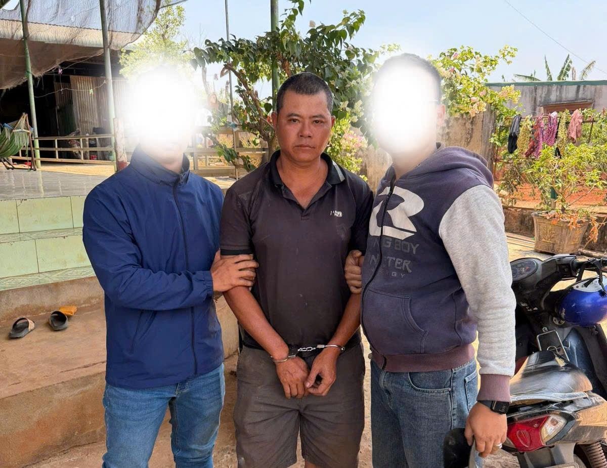 Đối tượng bị truy nã ở Đà Nẵng bị bắt ở Đắk Lắk - Ảnh 1.