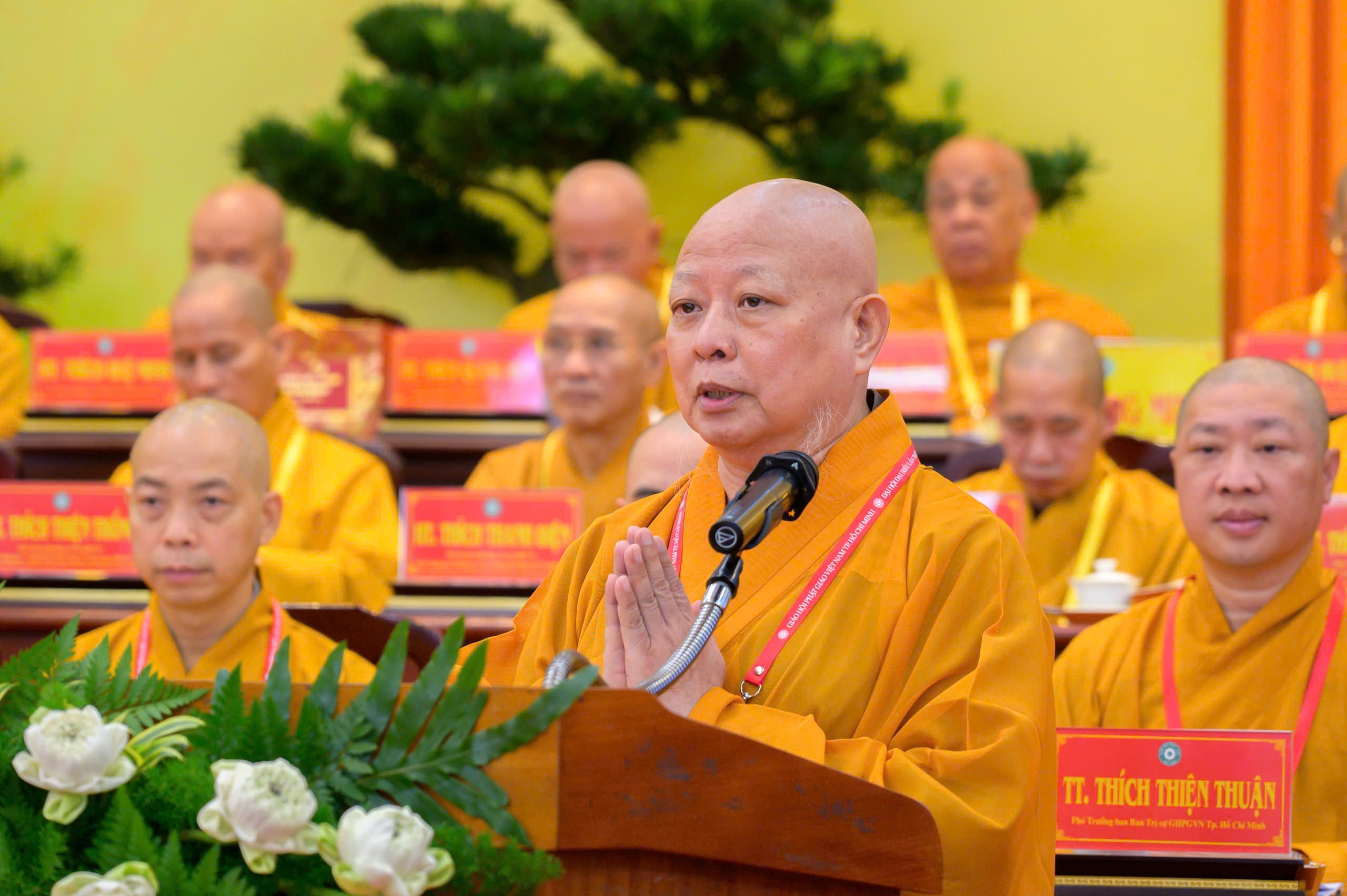 Hòa thượng Thích Lệ Trang tiếp tục làm Trưởng Ban Trị sự Giáo hội Phật giáo Việt Nam TPHCM - Ảnh 3.