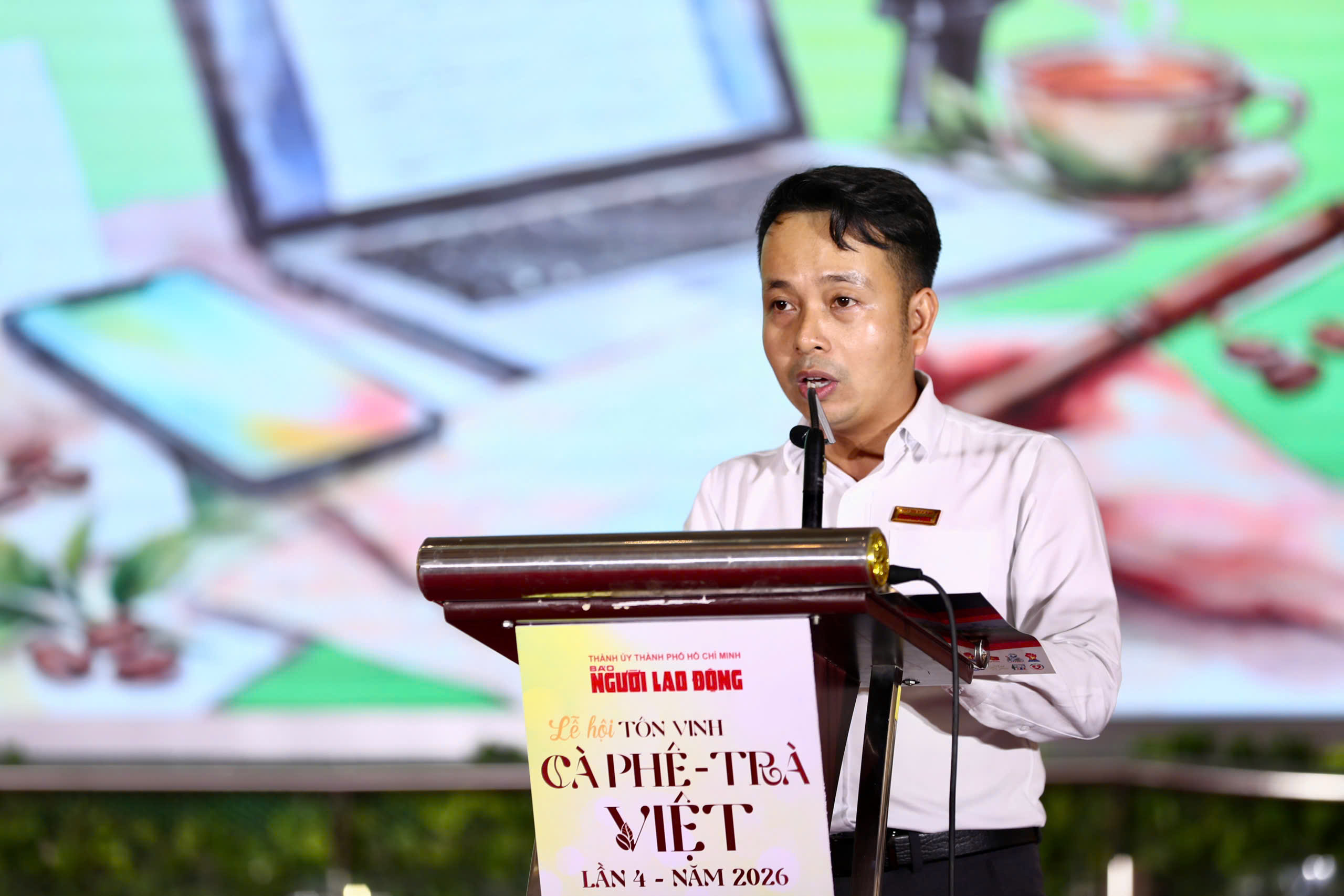 Báo Người Lao Động trao giải cuộc thi viết về cà phê - trà Việt 2026 - Ảnh 4. Báo Người Lao Động trao giải cuộc thi viết về cà phê - trà Việt 2026 - Ảnh 4.