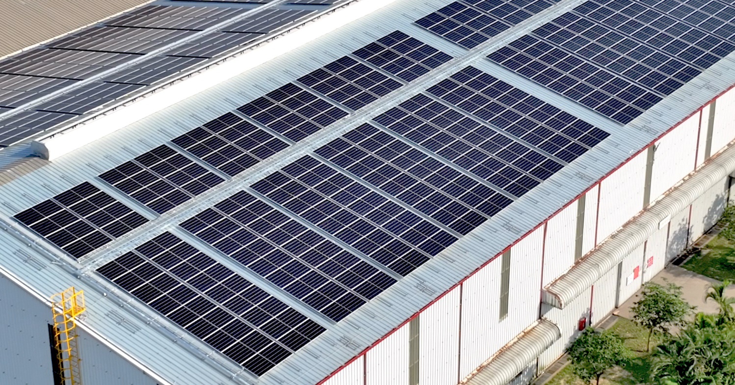 Điện mặt trời tại Cảng quốc tế Chu Lai