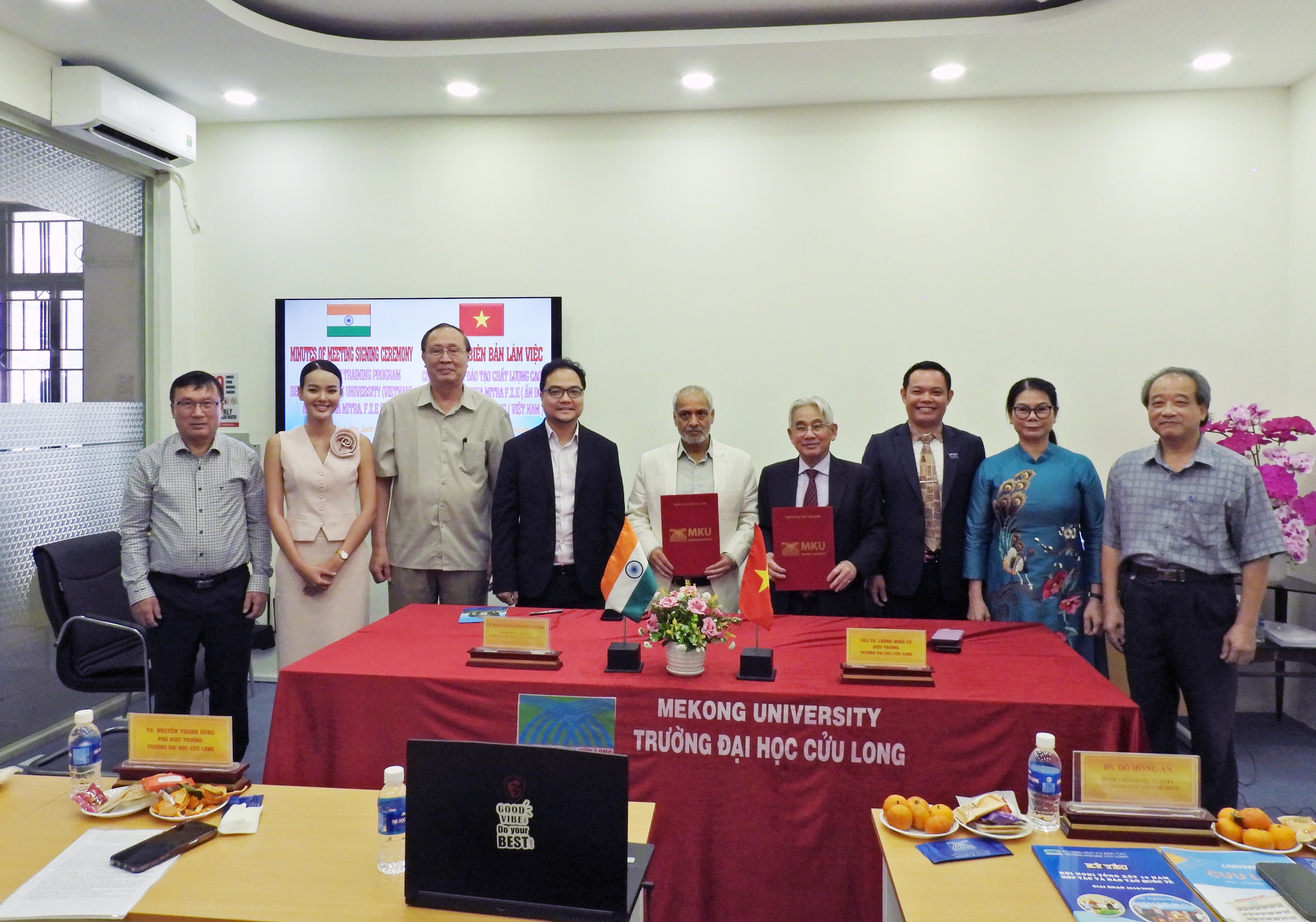 Trường ĐH Cửu Long hợp tác đào tạo điều dưỡng cho sinh viên Ấn Độ - Ảnh 4.