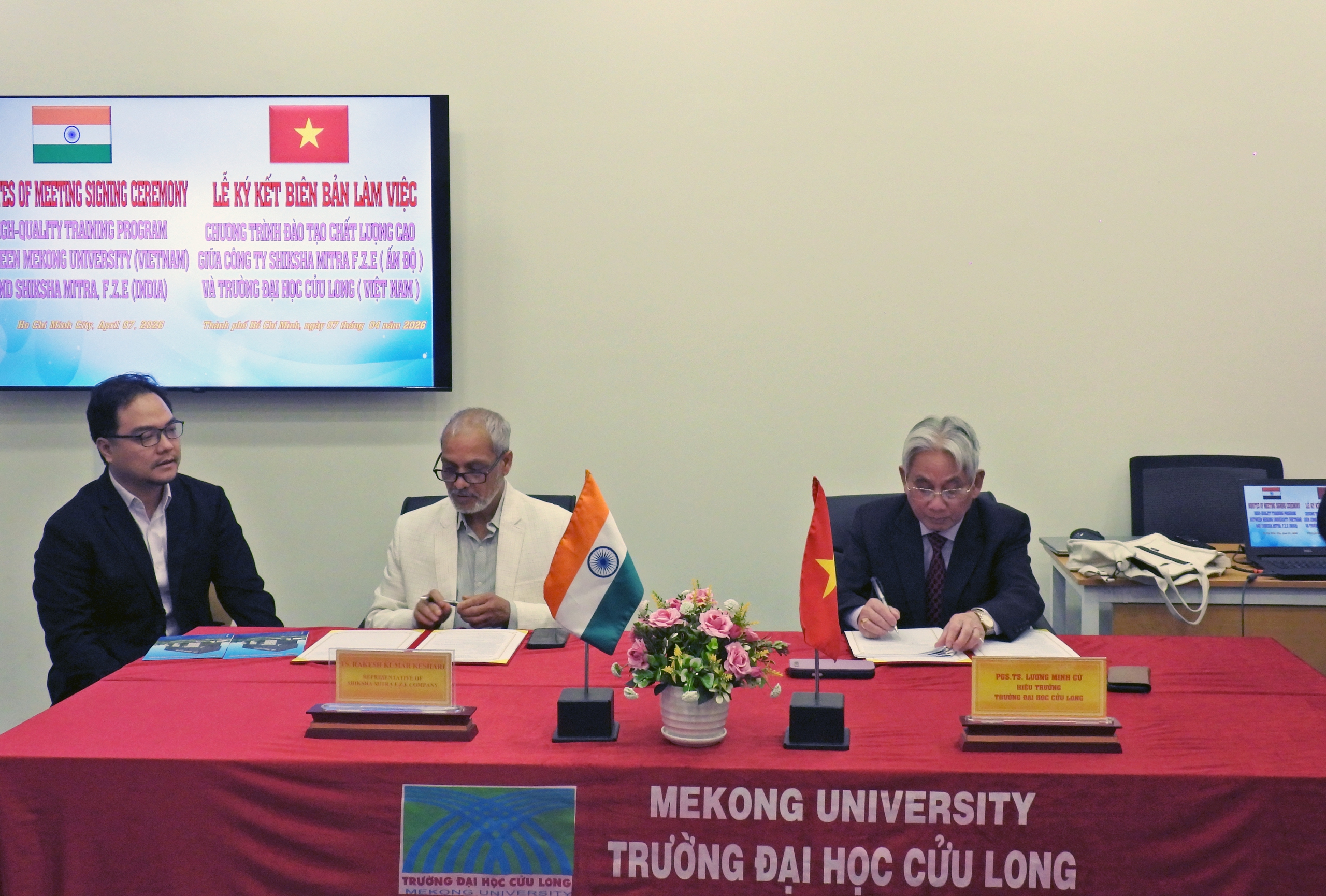 Trường ĐH Cửu Long hợp tác đào tạo điều dưỡng cho sinh viên Ấn Độ - Ảnh 3.