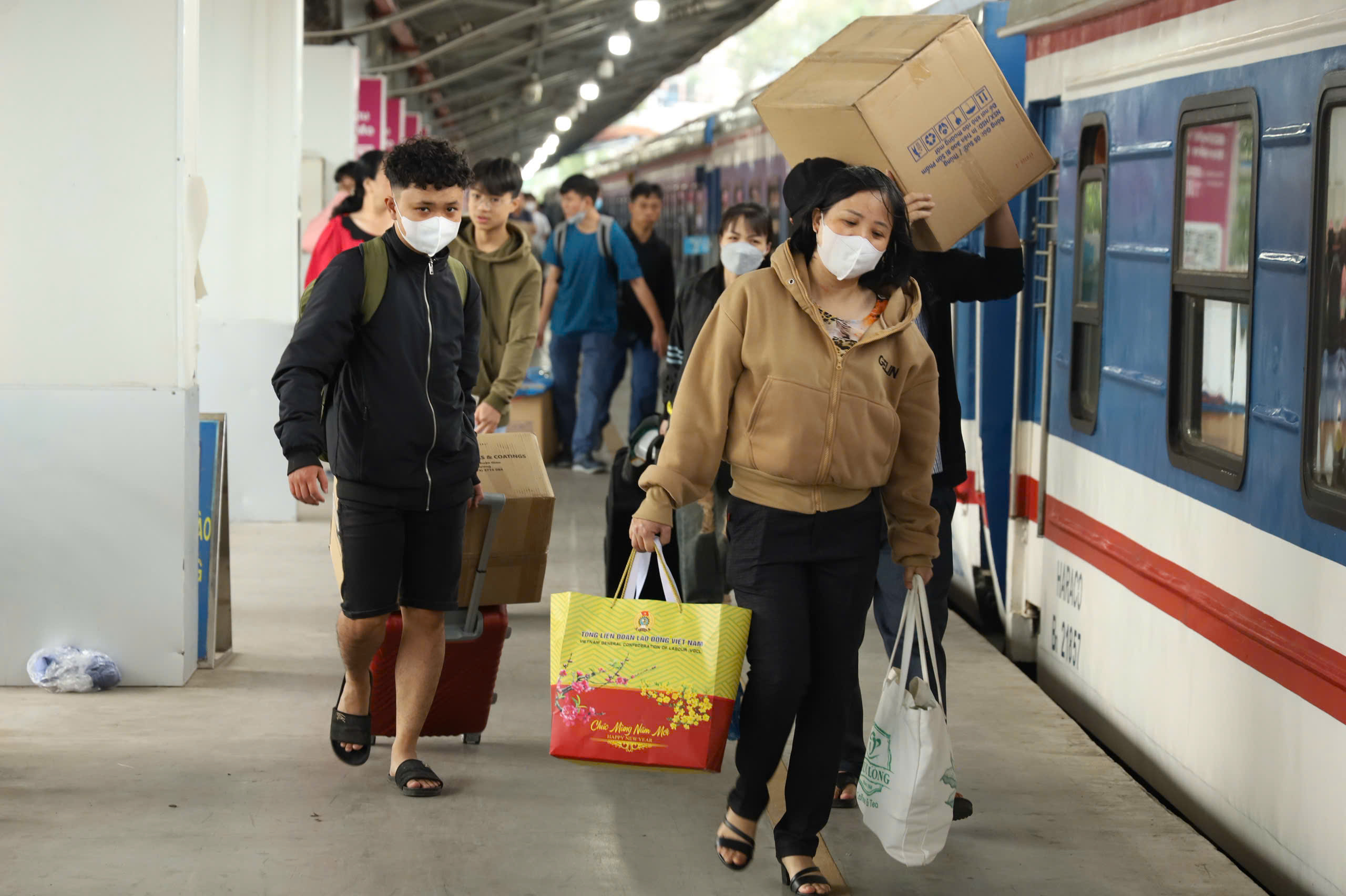 Ngành đường sắt tăng tải dịp lễ 30-4 và 1-5 sắp tới - Ảnh 1.