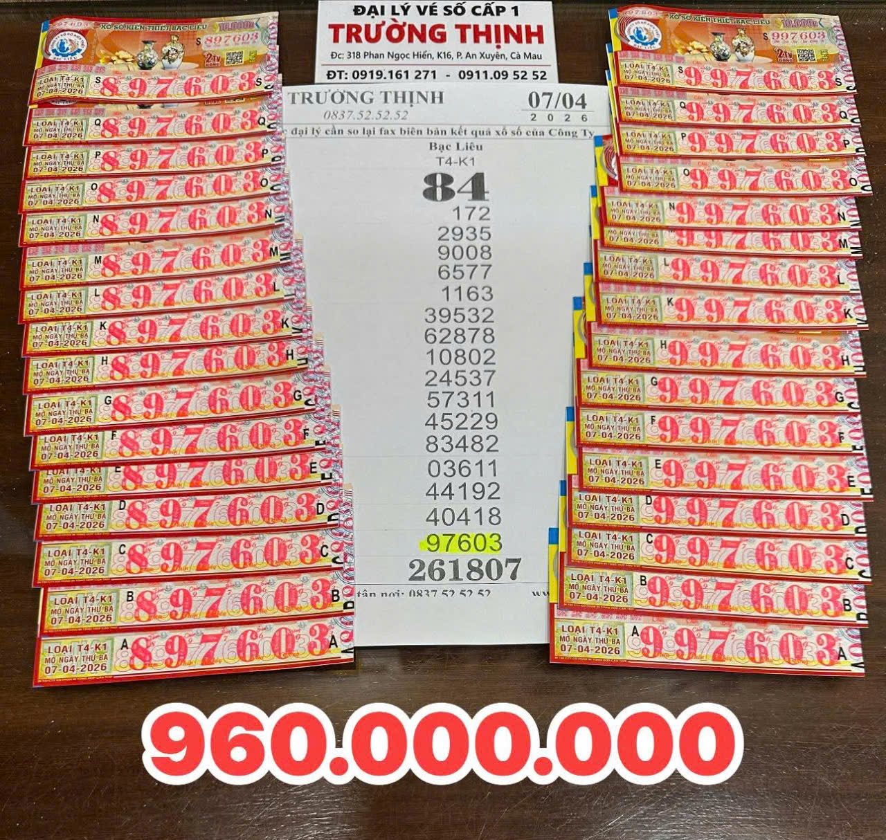 Chiều 8-4, đại lý tìm nhiều vé trúng độc đắc xổ số miền Nam đang “đi lạc” - Ảnh 4.