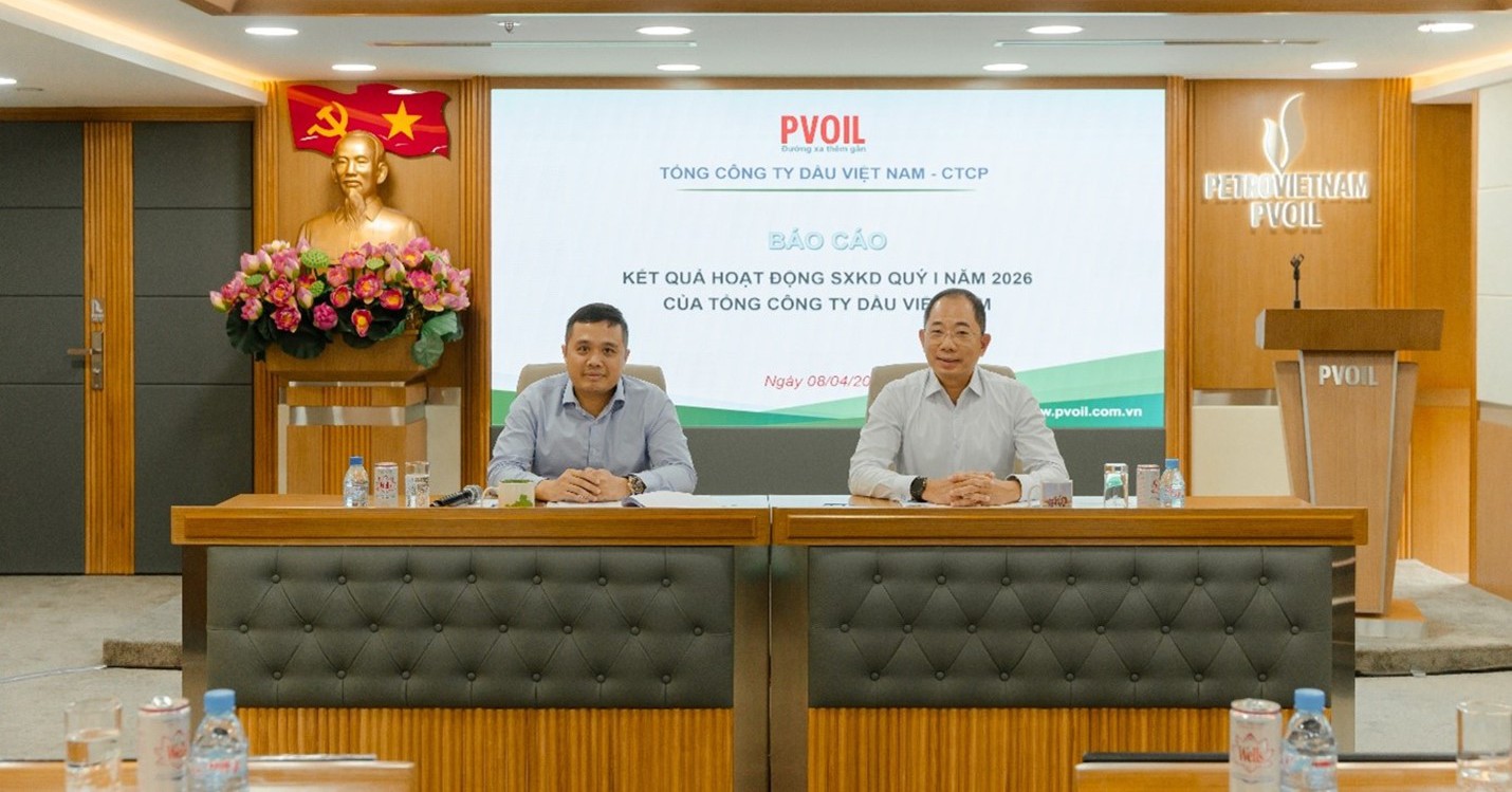 PVOIL giữ vững “mạch nguồn” xăng dầu trong quý I-2026