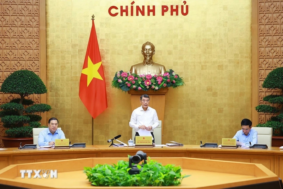 Thủ tướng Lê Minh Hưng chủ trì họp Thường trực Chính phủ  - Ảnh 2.