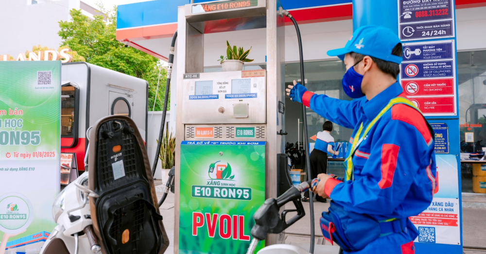 PVOIL sẵn sàng triển khai kinh doanh xăng sinh học E10 trên toàn quốc từ giữa tháng 5-2026