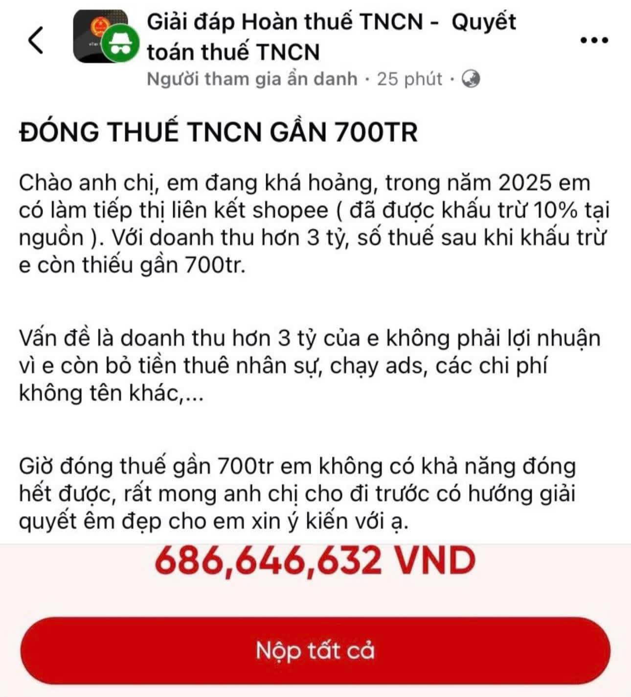 Sai lầm phổ biến khiến người làm affiliate bị truy thuế hàng trăm triệu đồng - Ảnh 2. Sai lầm phổ biến khiến người làm affiliate bị truy thuế hàng trăm triệu đồng - Ảnh 2.