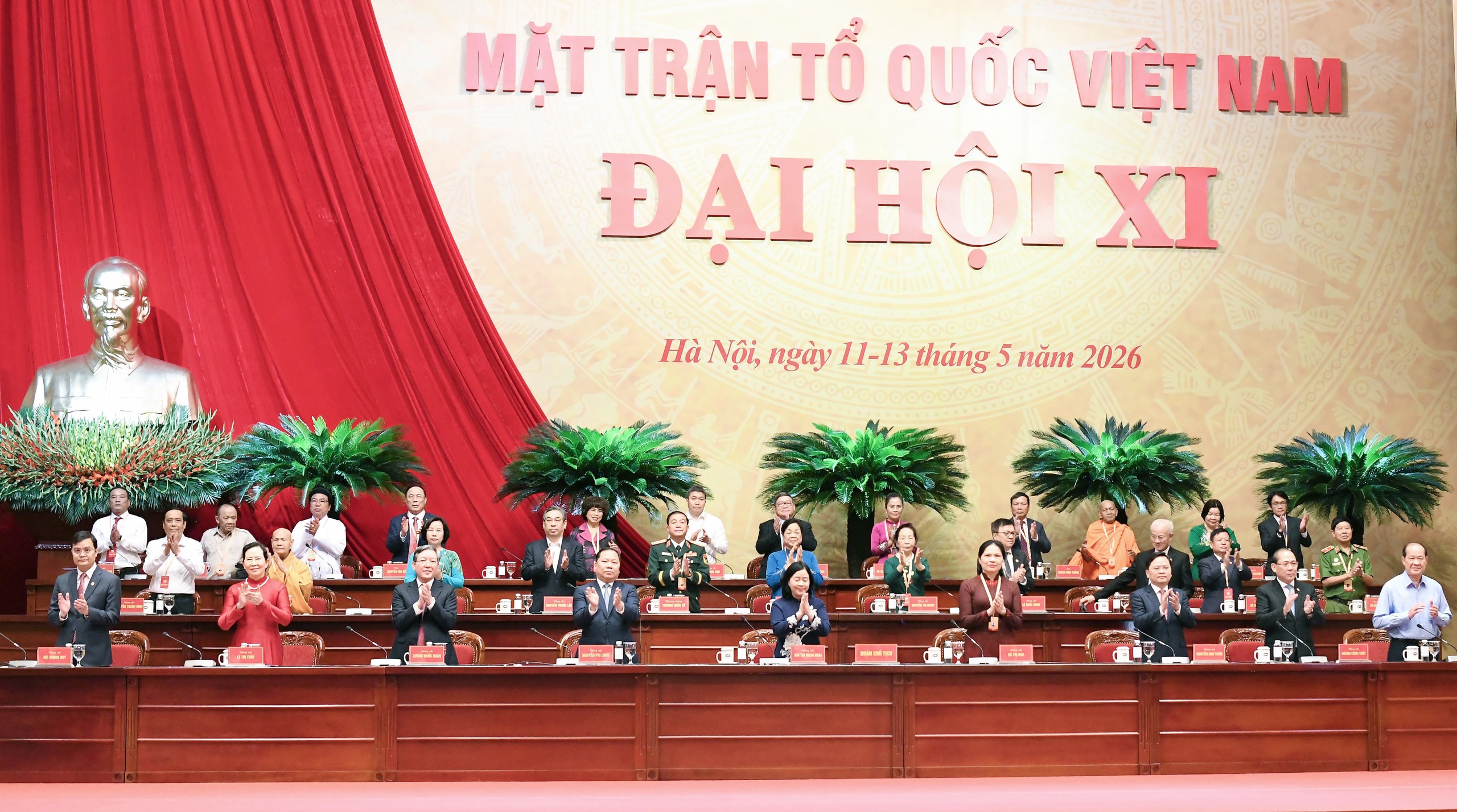 1.136 đại biểu dự Đại hội đại biểu to&agrave;n quốc MTTQ Việt Nam lần thứ XI - Ảnh 1.