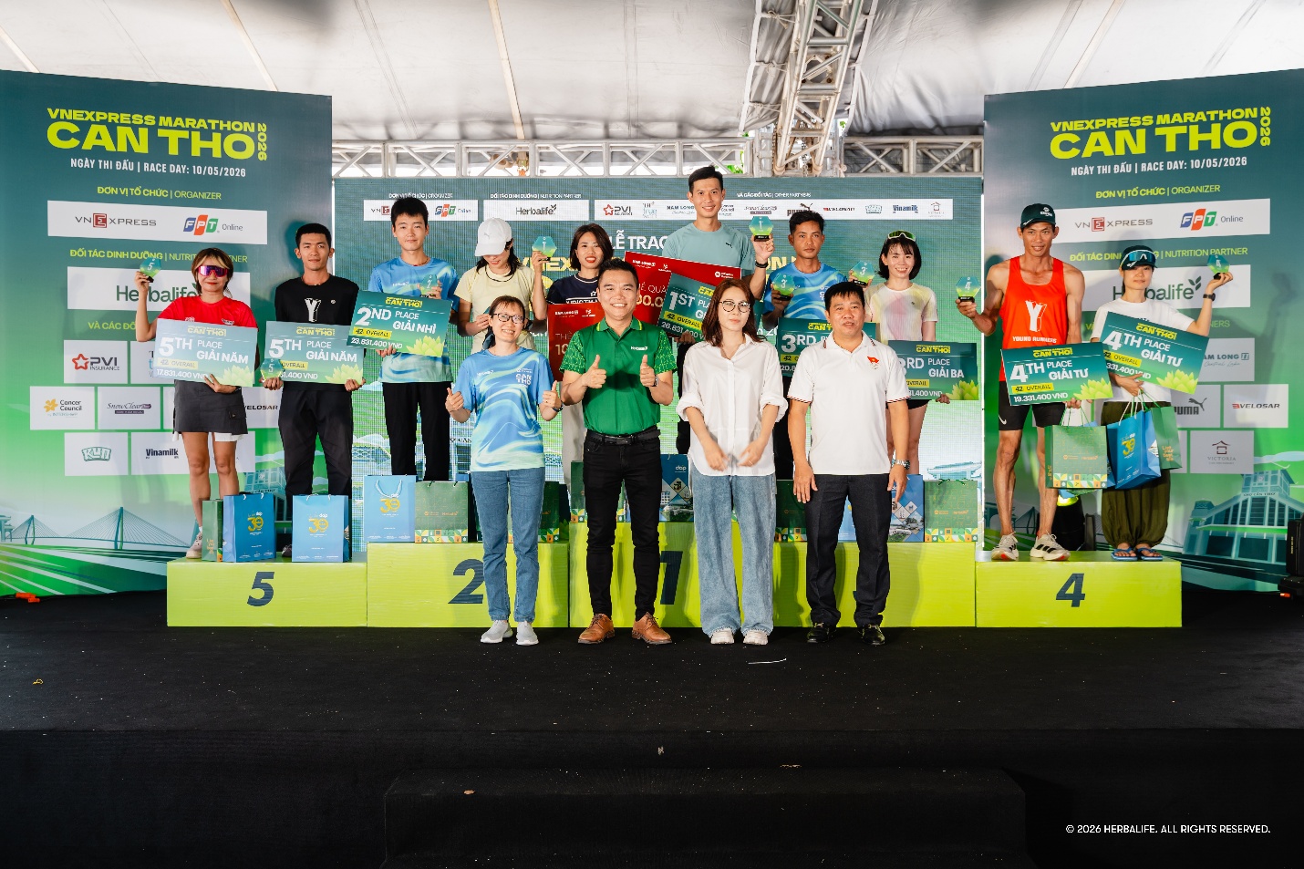 Herbalife Việt Nam đồng h&agrave;nh c&ugrave;ng hơn 10.000 vận động vi&ecirc;n tại VnExpress Marathon Cần Thơ 2026 - Ảnh 4.