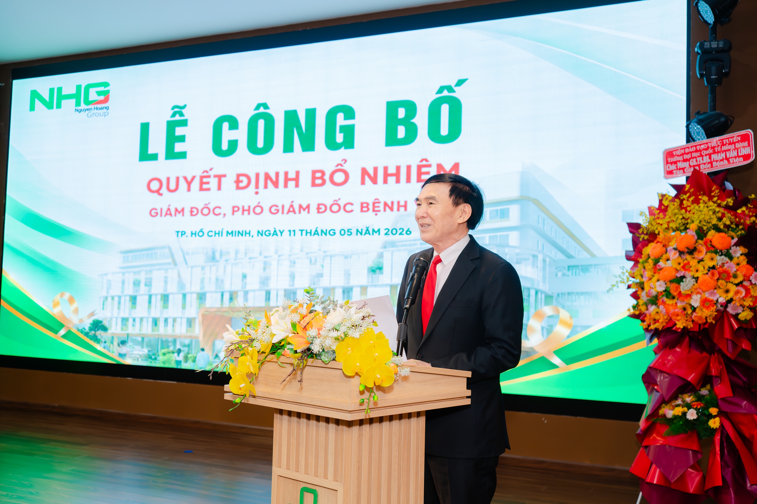 Hiệu trưởng trường ĐH Quốc tế Hồng Bàng được bổ nhiệm làm giám đốc bệnh viện  - Ảnh 1.