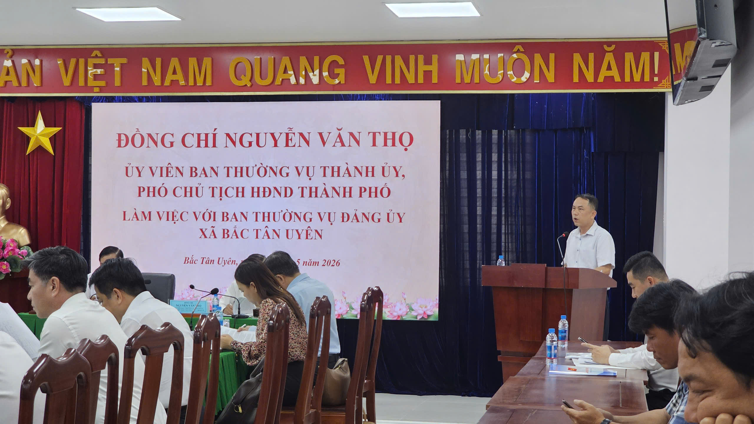 Bắc Tân Uyên rà soát trụ sở dôi dư sau sắp xếp hành chính 2026 - Ảnh 2. Bắc Tân Uyên rà soát trụ sở dôi dư sau sắp xếp hành chính 2026 - Ảnh 2.