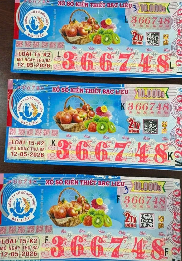 Xổ số miền Nam: Chiều 13-5, xuất hiện 11 vé trúng độc đắc tại TPHCM và Cà Mau - Ảnh 1.
