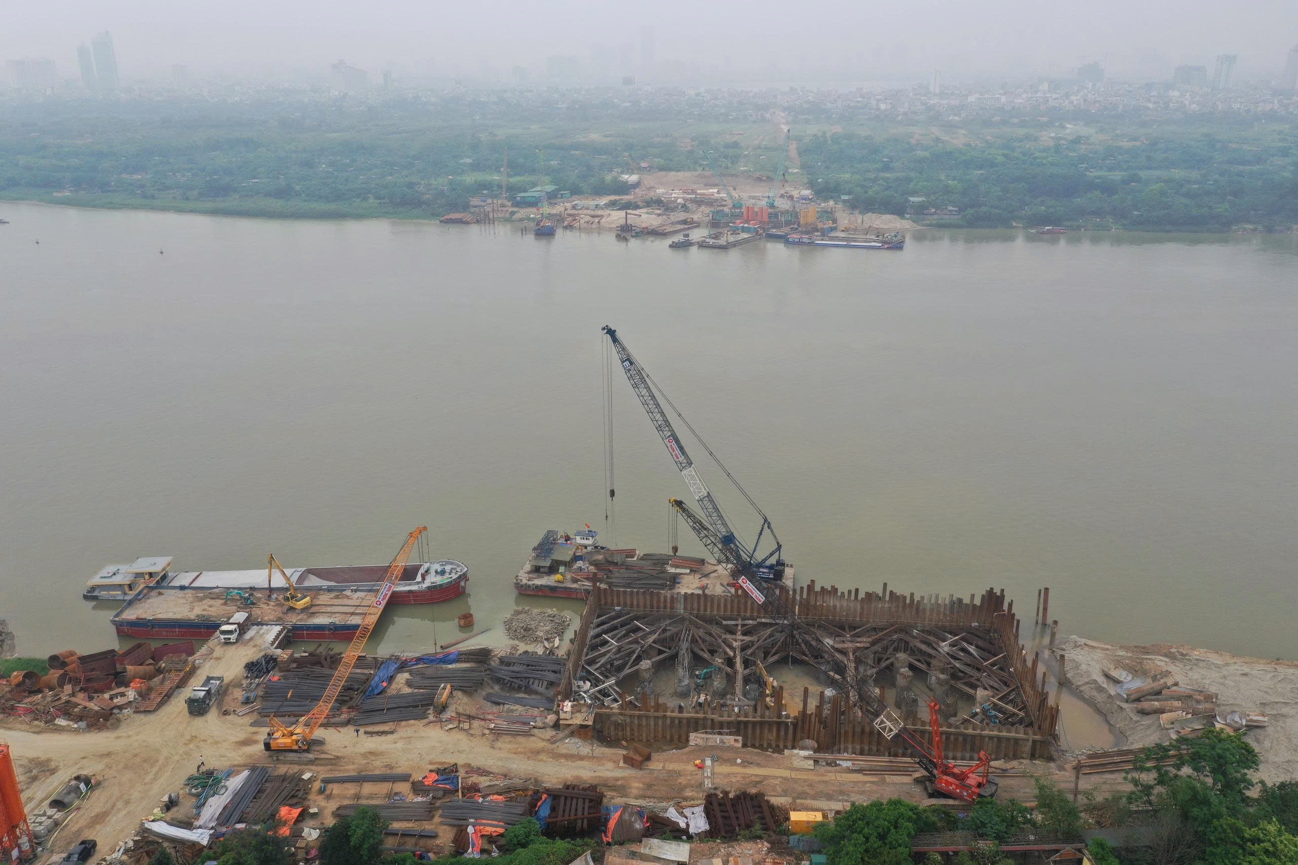 Cận cảnh giải ph&oacute;ng mặt bằng cầu Trần Hưng Đạo v&agrave; c&aacute;c dự &aacute;n cầu s&ocirc;ng Hồng - Ảnh 10.
