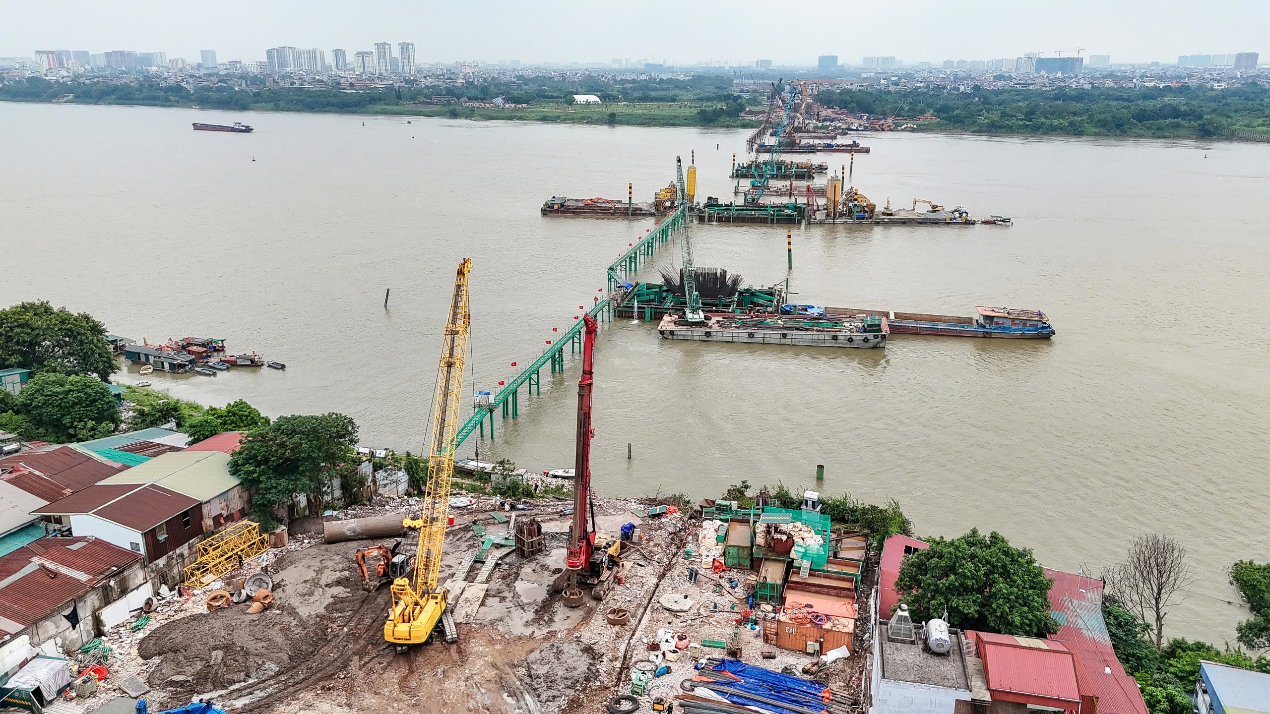 Cận cảnh giải ph&oacute;ng mặt bằng cầu Trần Hưng Đạo v&agrave; c&aacute;c dự &aacute;n cầu s&ocirc;ng Hồng - Ảnh 4.