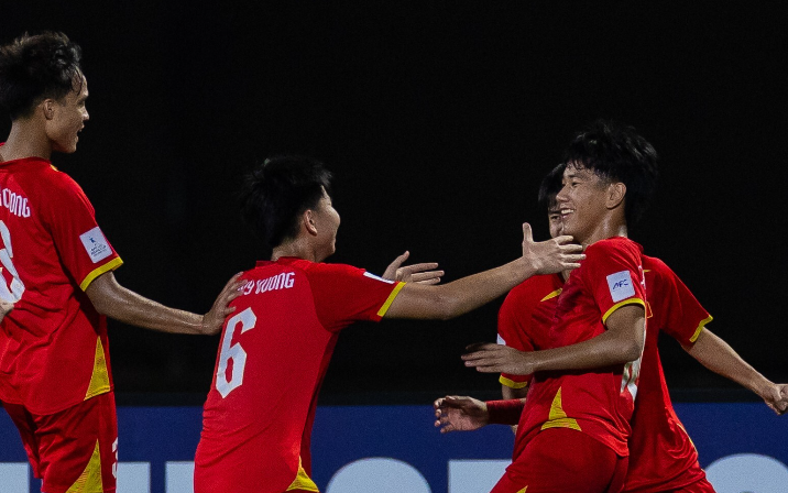 U17 Việt Nam ngược d&ograve;ng v&agrave;o World Cup với ng&ocirc;i đầu bảng - Ảnh 2.