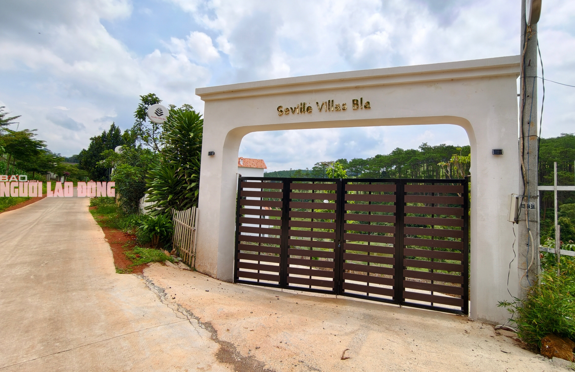 Hiện trạng khu đất được giới thiệu l&agrave; "dự &aacute;n" bất động sản Seville Villas Bla ở L&acirc;m Đồng - Ảnh 1.