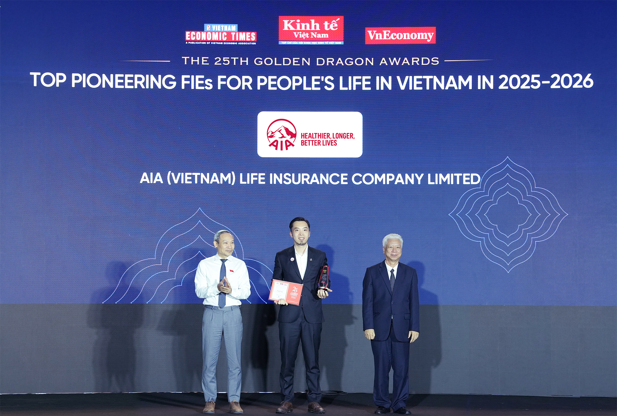 AIA Việt Nam được vinh danh tại giải thưởng Rồng Vàng 2026 - Ảnh 2.