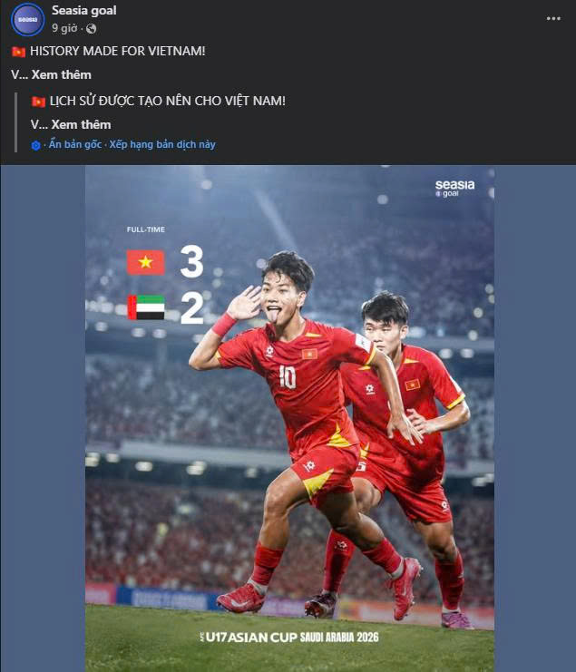 Truyền thông châu Á ca ngợi kỳ tích World Cup của U17 Việt Nam - Ảnh 2.