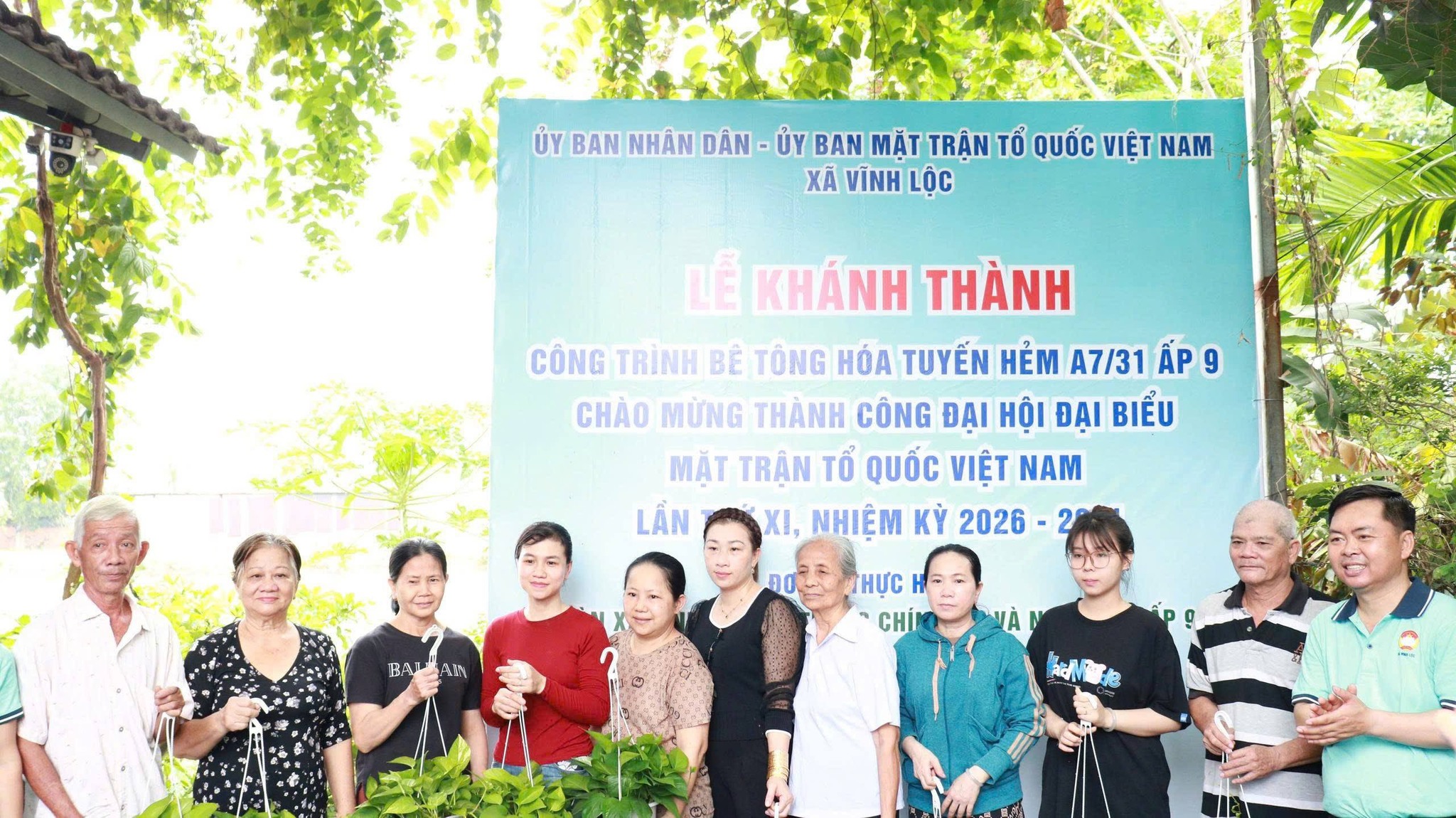 Xã Vĩnh Lộc khánh thành Công viên Đoàn kết 3.100 m² phục vụ người dân - Ảnh 16.
