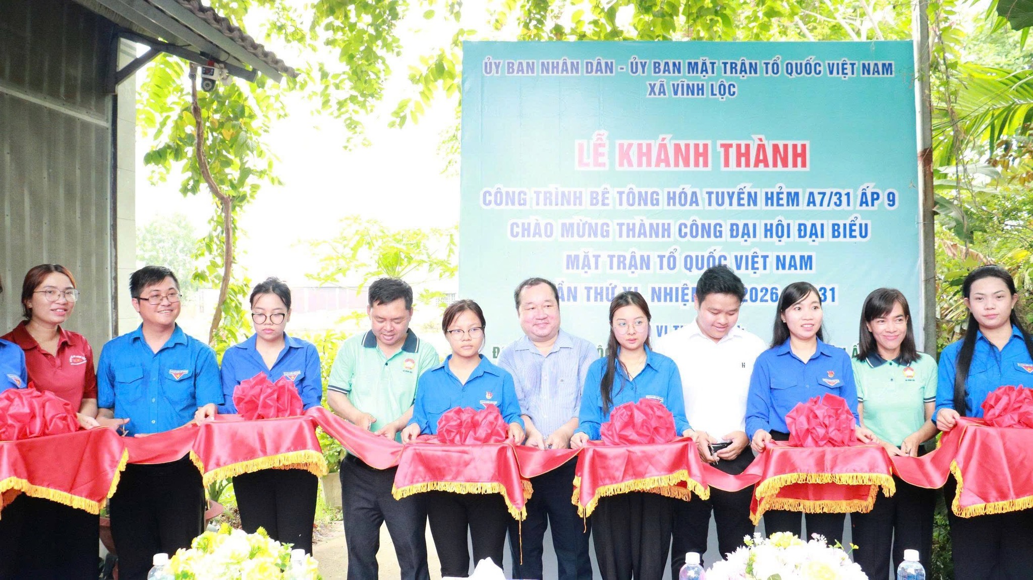 Xã Vĩnh Lộc khánh thành Công viên Đoàn kết 3.100 m² phục vụ người dân - Ảnh 14.