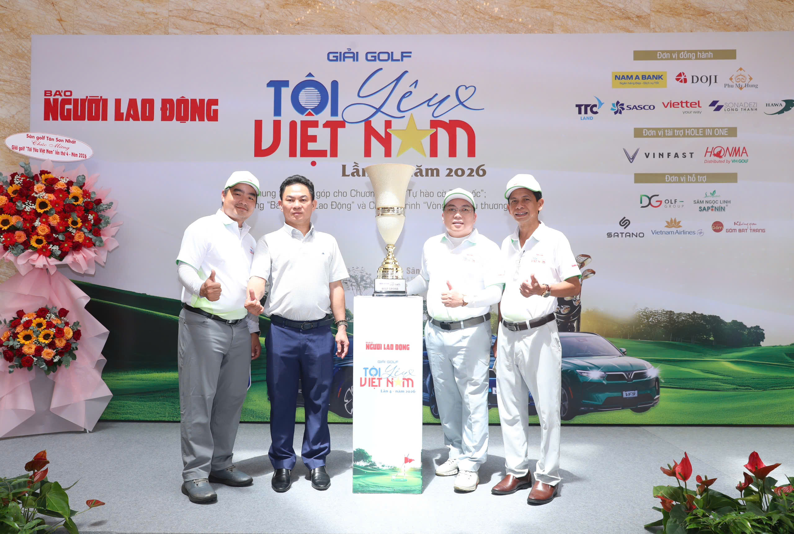 Khai mạc Giải Golf "T&ocirc;i y&ecirc;u Việt Nam" lần 4 - năm 2026: Bắt đầu những m&agrave;n tranh t&agrave;i kịch t&iacute;nh - Ảnh 4.