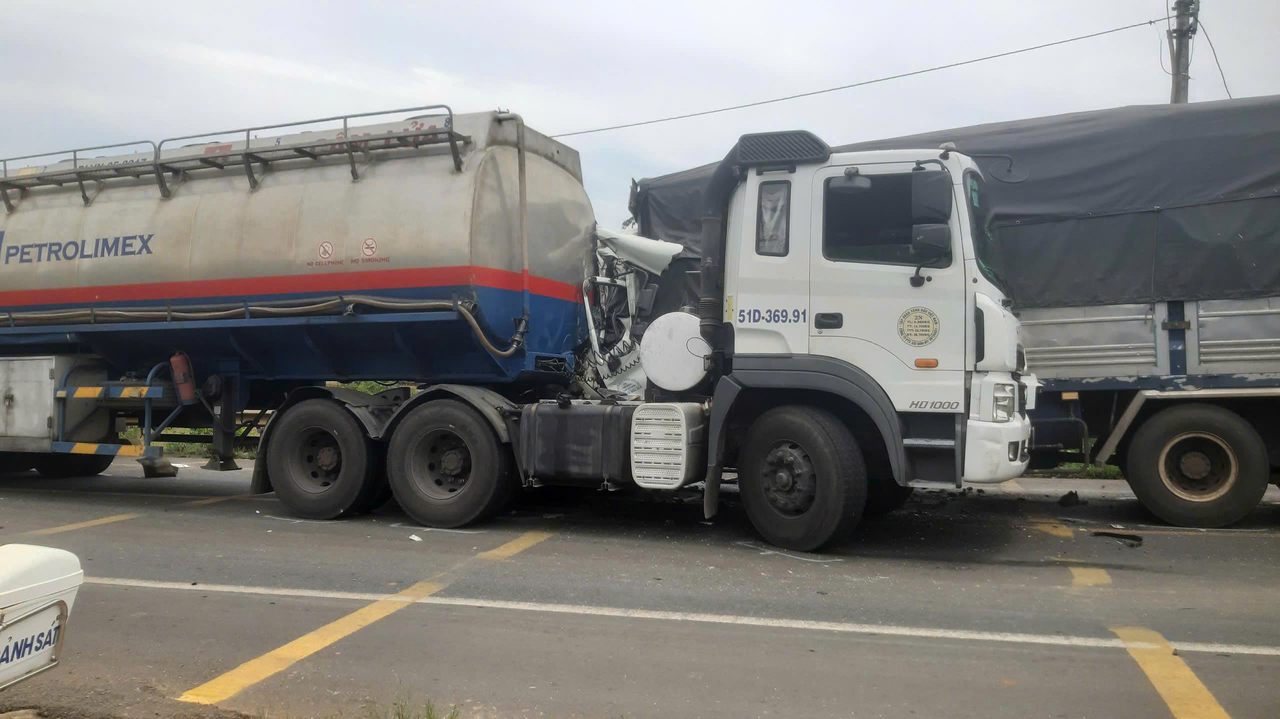Tai nạn giao thông Quốc lộ 14 khiến 5 km ùn tắc nghiêm trọng Tại Đồng Nai - Ảnh 1.