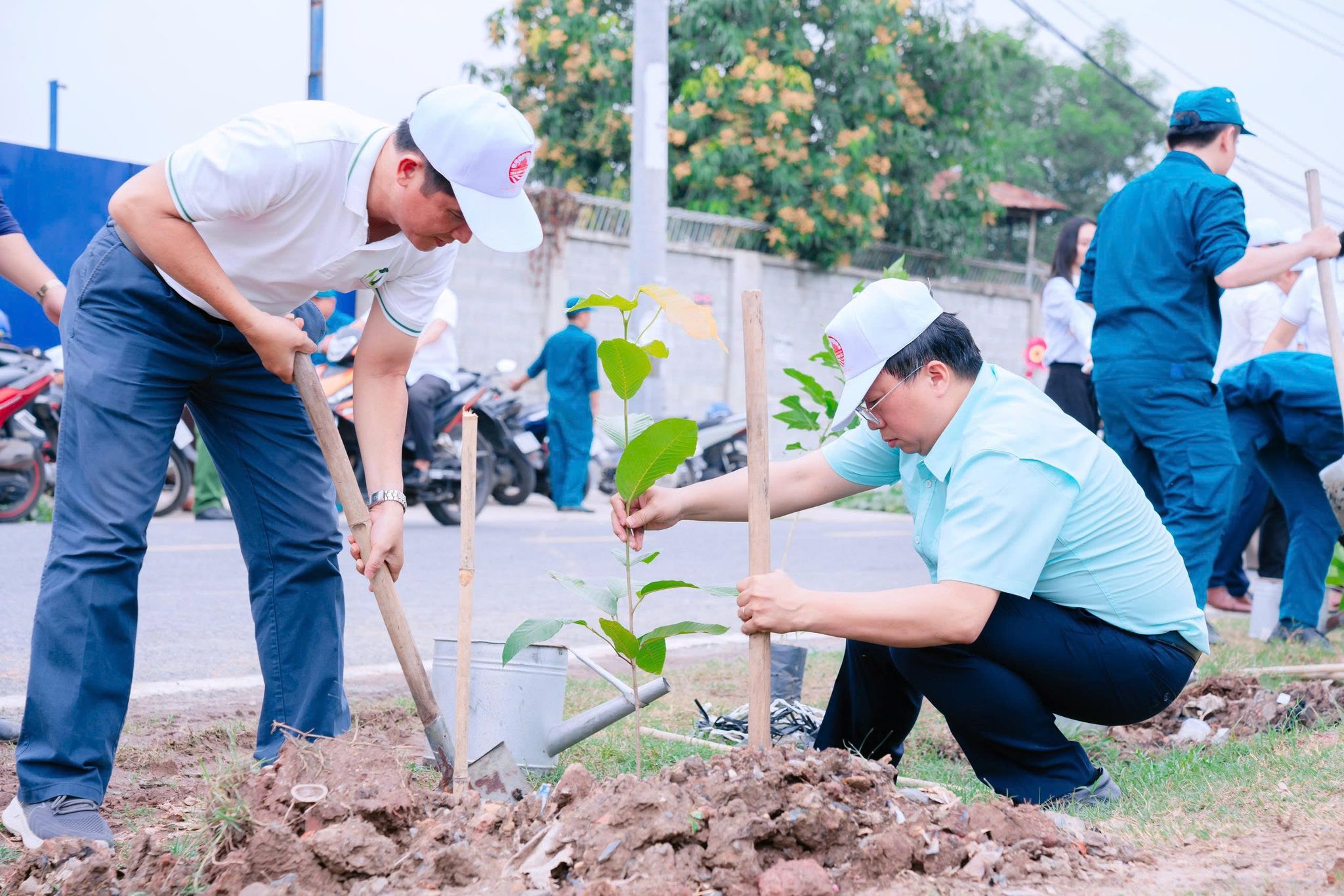 Xã Bình Hưng, TPHCM: Trồng hơn 1.800 cây xanh hưởng ứng 