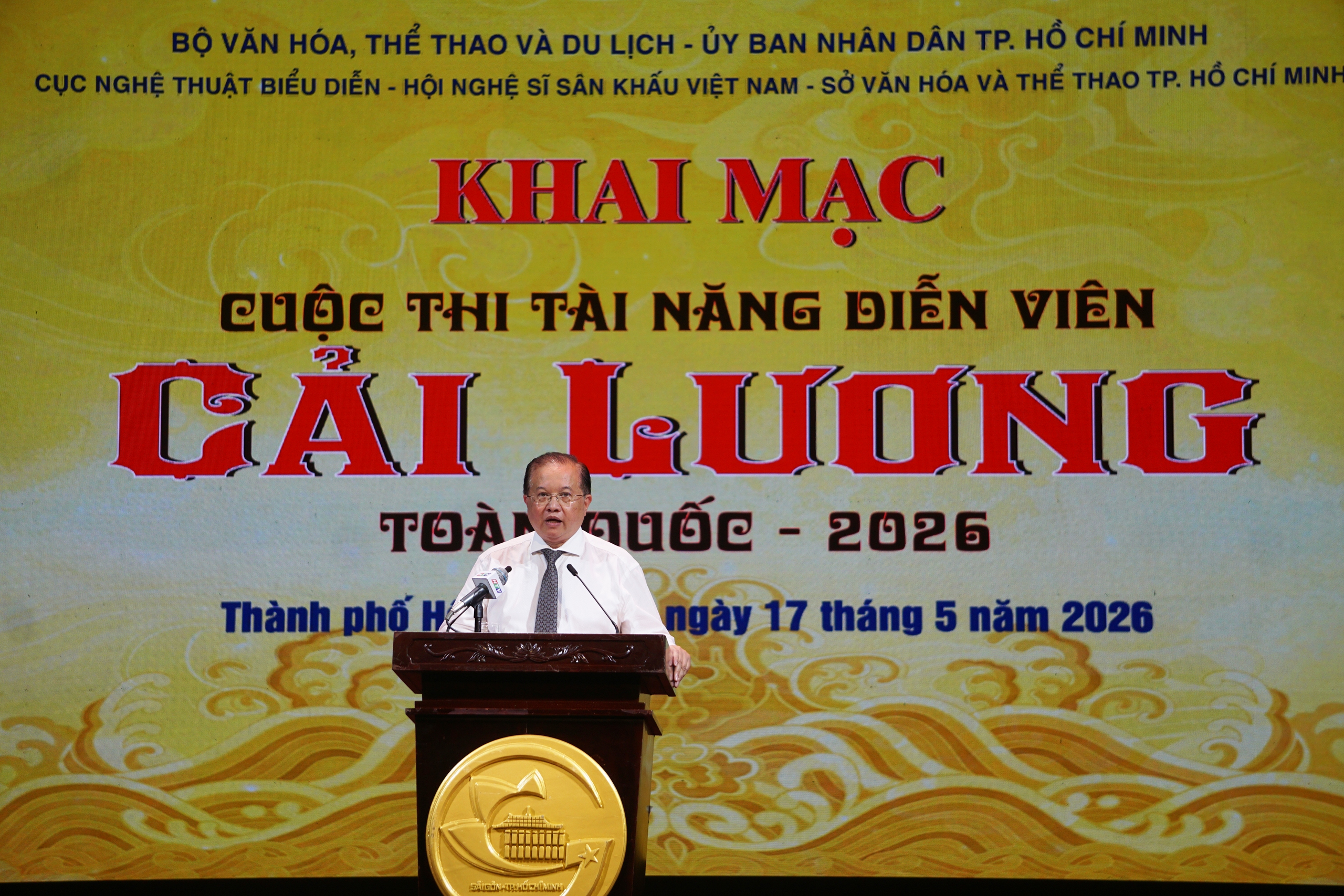 Khai mạc Cuộc thi Tài năng Diễn viên Cải lương toàn quốc 2026 - Ảnh 2.