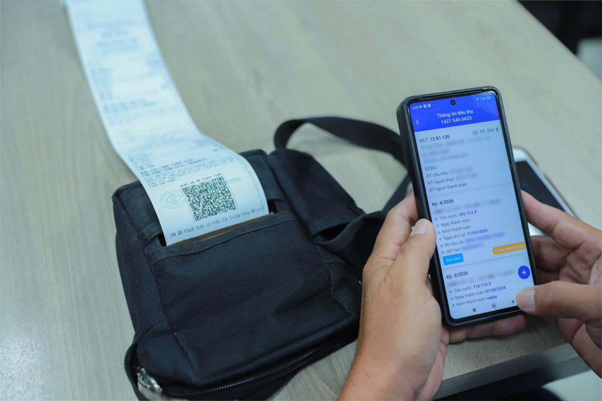 Công ty Cổ phần Cấp nước Gia Định đẩy mạnh thanh toán tiền nước bằng QR Code - Ảnh 1.