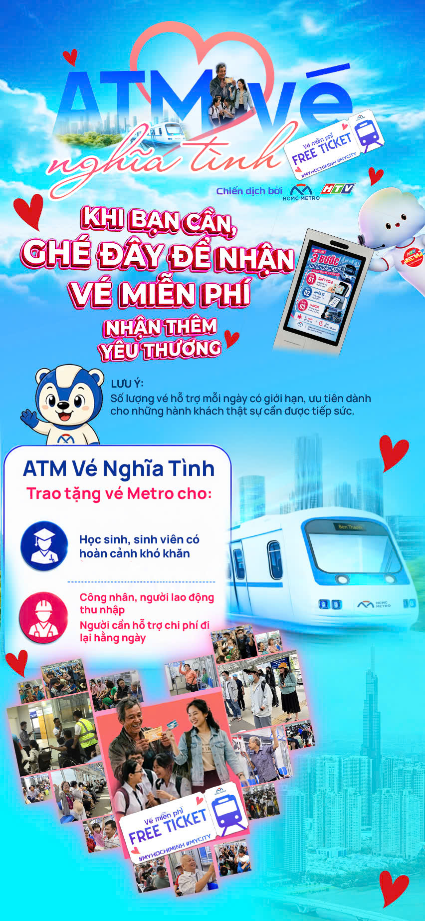 Triển khai “ATM vé nghĩa tình” trên metro số 1 từ ngày 5-6 - Ảnh 5.