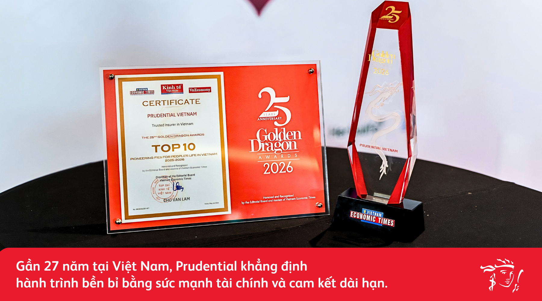 Prudential Việt Nam nhận giải thưởng Rồng Vàng 2026 - Ảnh 3.