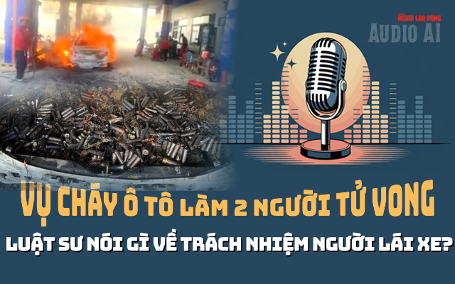 Vụ cháy xe 2 người chết: Người lái xe được nhờ chở giúp - Ảnh 4.