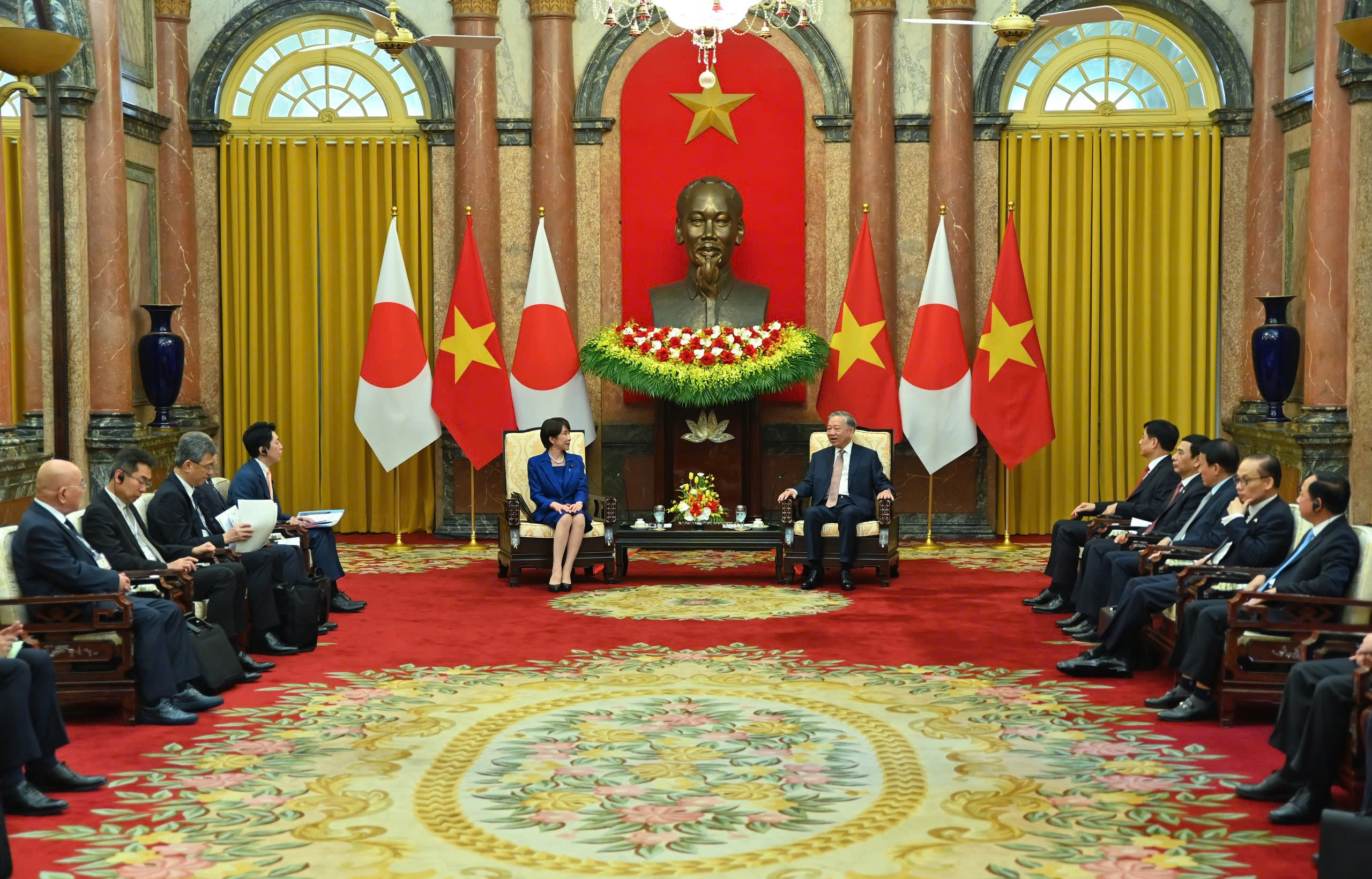 Tổng Bí thư, Chủ tịch nước Tô Lâm hội kiến Thủ tướng Nhật Bản - Ảnh 7.