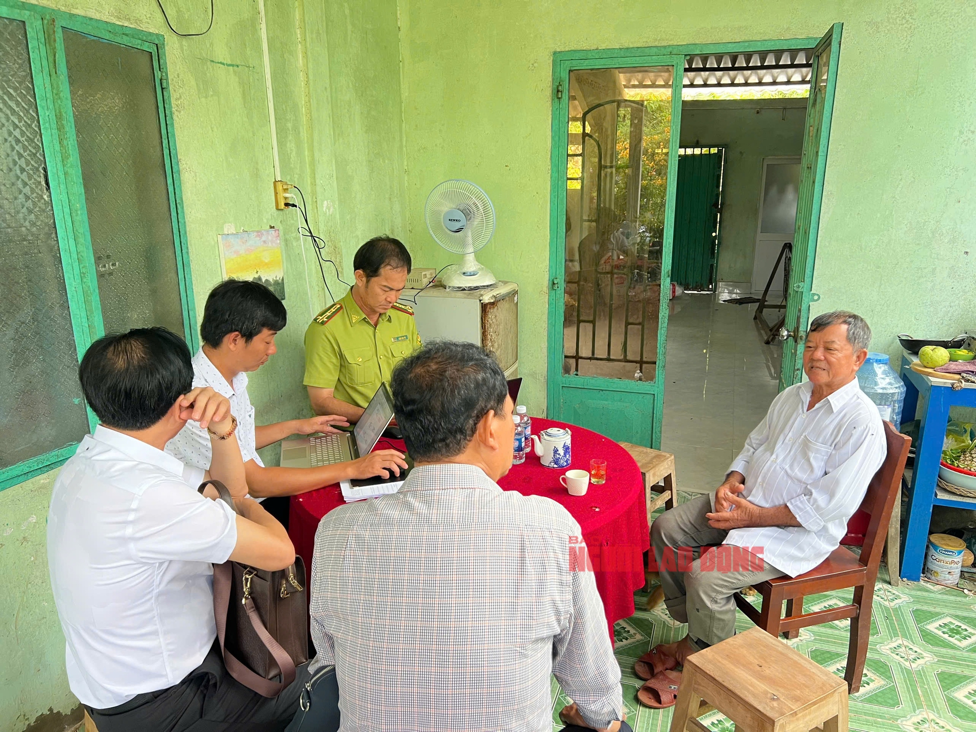 Vườn chim Hai Chìa ở Vĩnh Long: Lực lượng chức năng khảo sát cứu trợ - Ảnh 1.